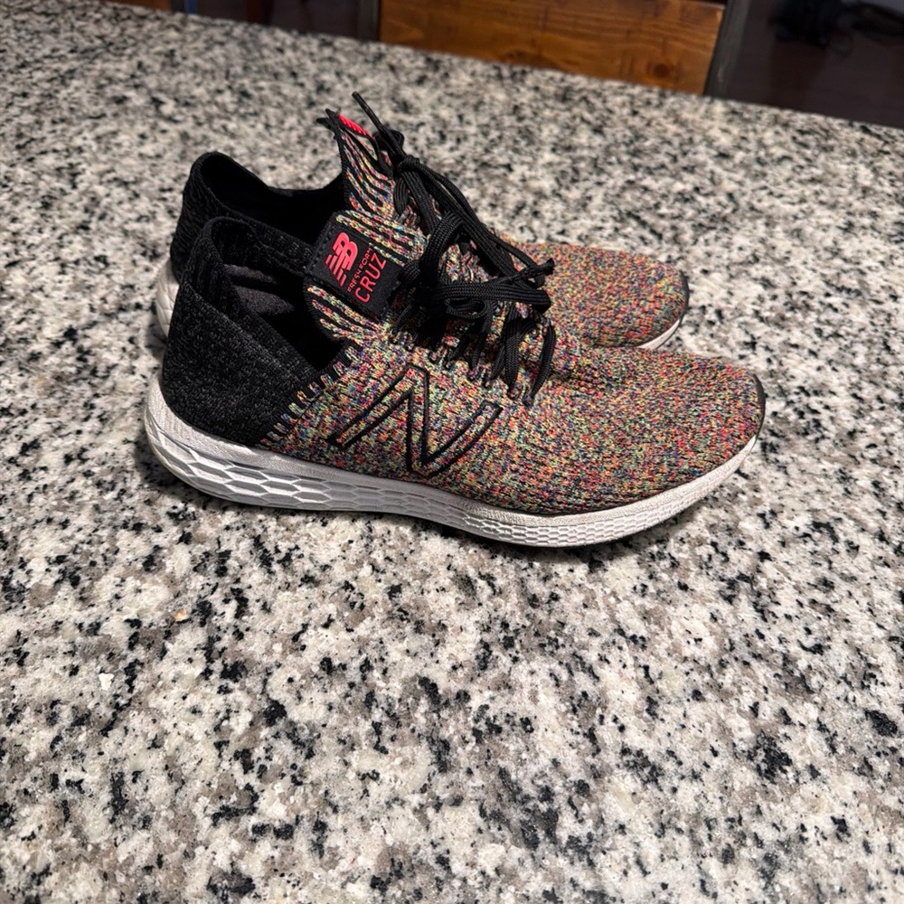 New Balance Multicolor Knit Running Shoes